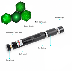 900Miles Rechargeable Lazer Green Laser Pointer