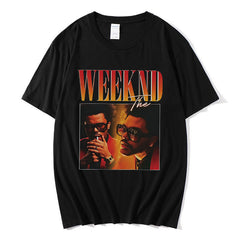 Oversized Summer T-Shirt with Trendy Print for Men
