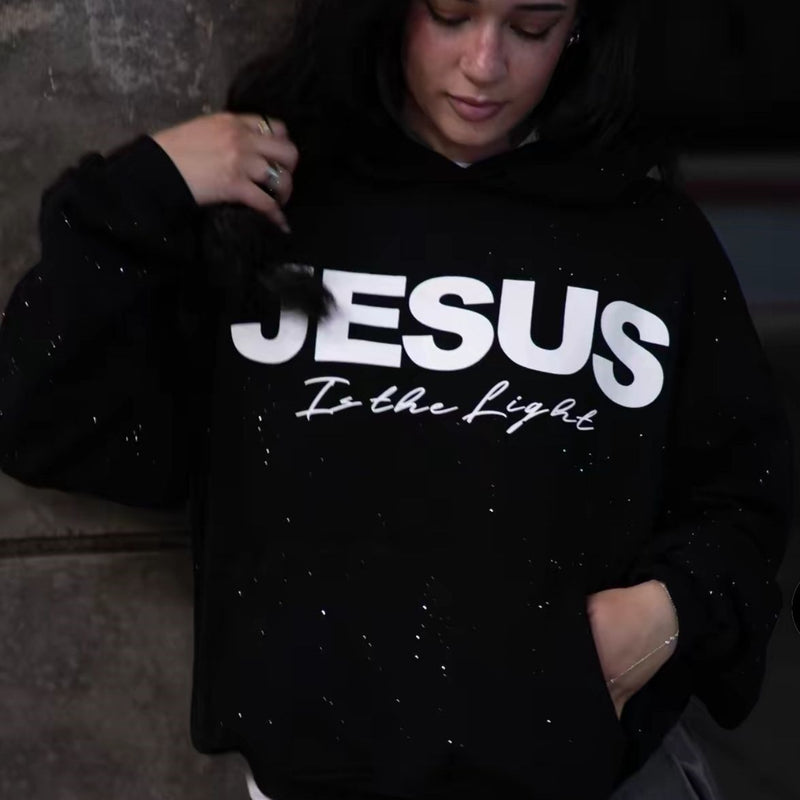 Sparkle Jesus Hoodie